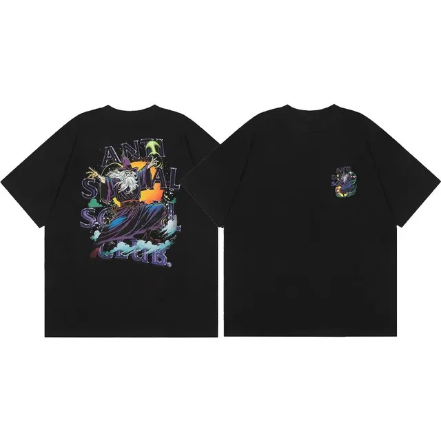 Anti Social Social Club Graphic Tee Wizard Print