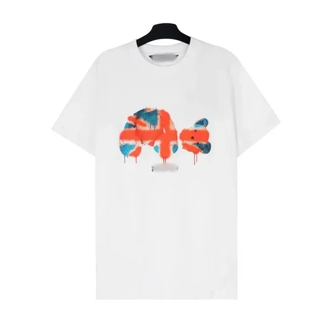 Palm Angels T-Shirt Union Jack Spray Paint Graphic