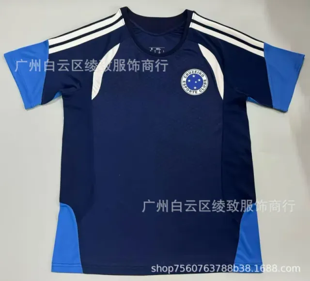 2627克鲁塞罗训练服深蓝色背心