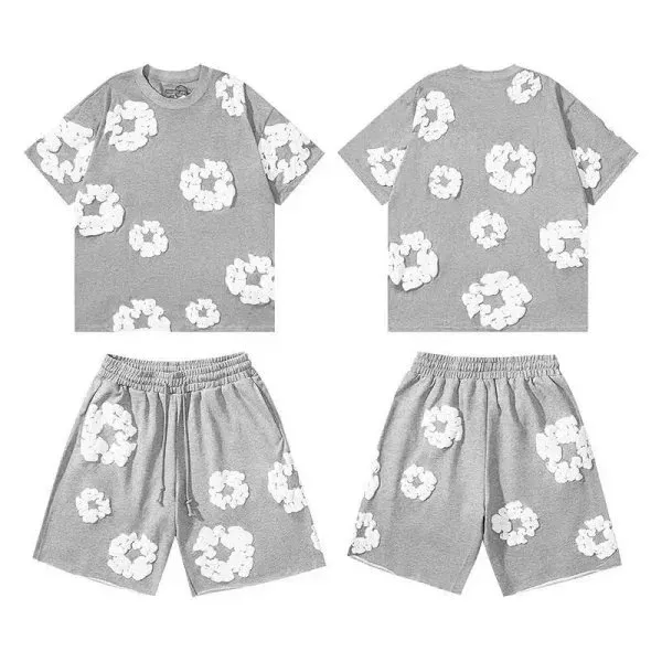 Denim Tears Scrunchie Set Floral Scrunchie Print