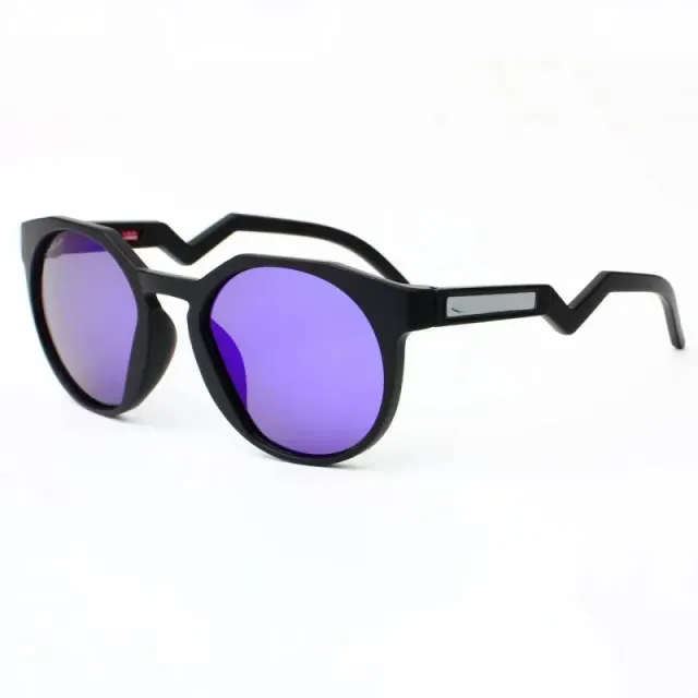 Oakley Zachary Matte Black with Violet Iridium Lens