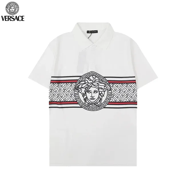Versace Polo Shirt Medusa Graphic