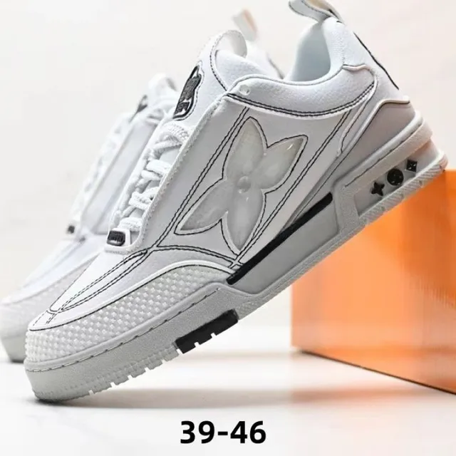 Louis Vuitton LV Trainer Monogram Flower