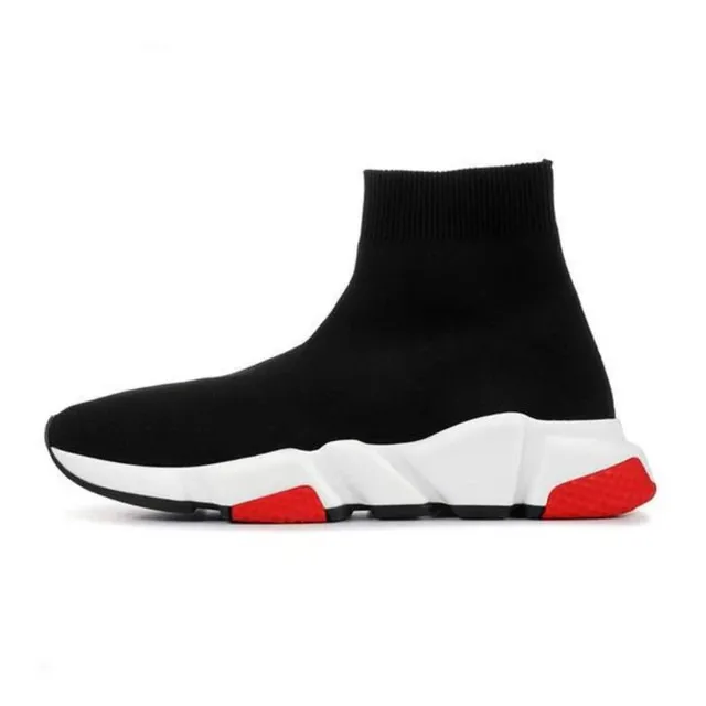 Balenciaga Speed Trainer Black White Red