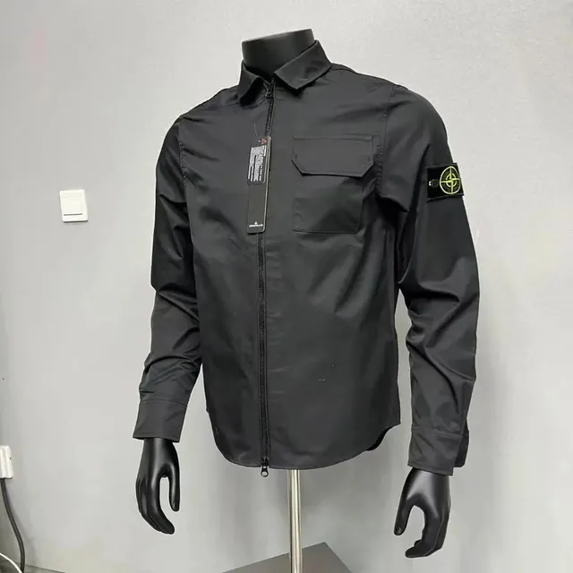 Stone Island Zip-Up Shirt Jacket
