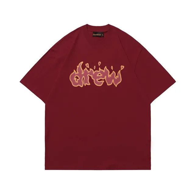 Drew House Logo Tee Flame Logo