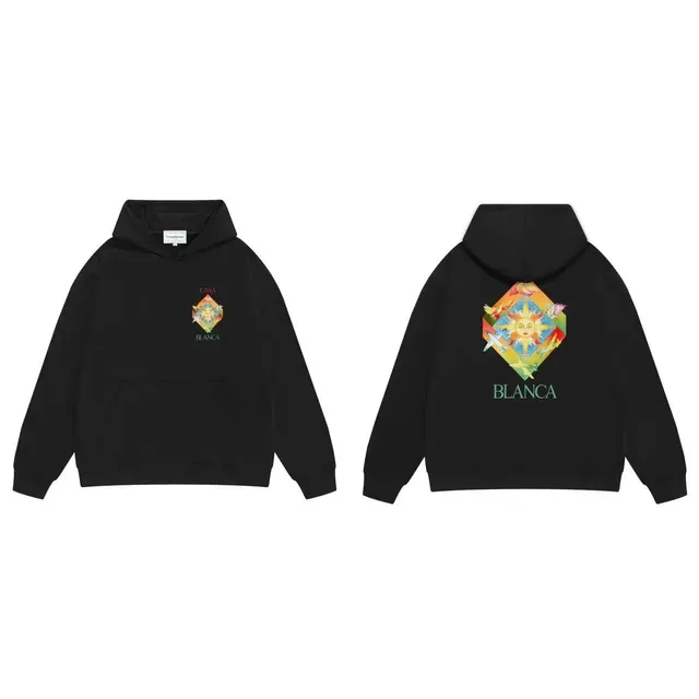 Casablanca Hoodie Sun Graphic