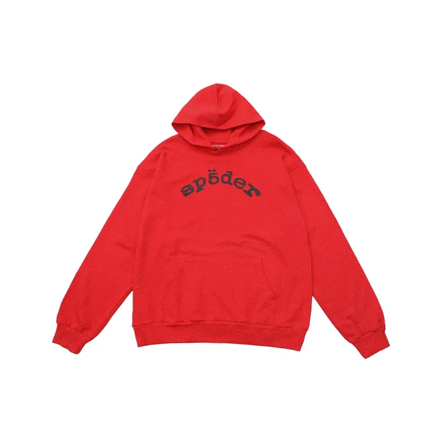 Sp5der Hoodie Perforated Logo