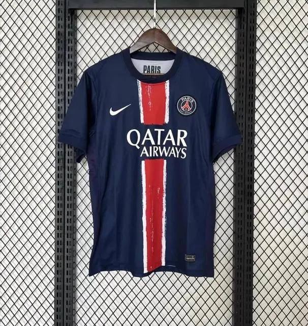 Nike Paris Saint-Germain Home Jersey Qatar Airways Sponsor
