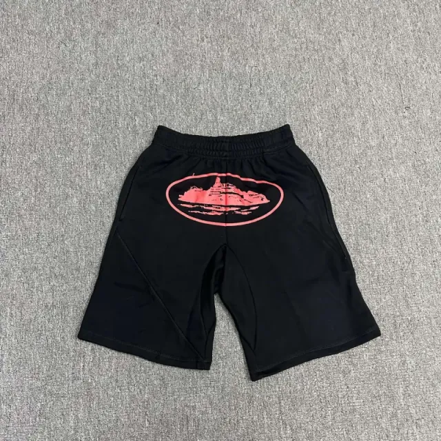 809 black and red shorts 70