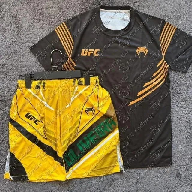 UFC Fight Kit Black Yellow Venum