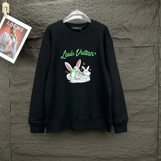 Louis Vuitton Crewneck Sweatshirt Rabbit Print