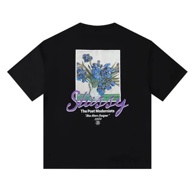 Stüssy Graphic Tee Van Gogh Irises Print