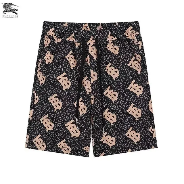 Burberry Monogram Print Shorts All-Over Logo