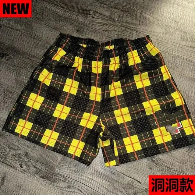 Fragment Design Plaid Shorts Checkered Mesh