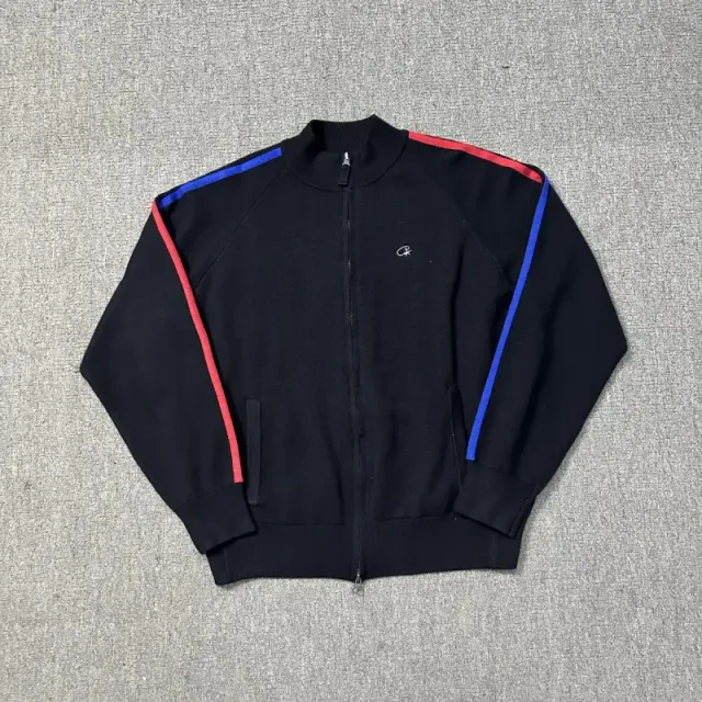 Calvin Klein Track Jacket Red and Blue Stripe