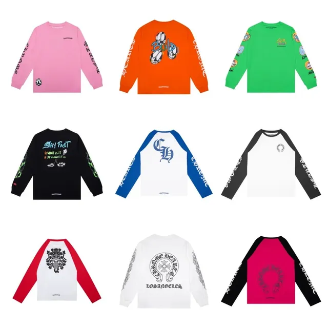 Chrome Hearts Long Sleeve Tee Graphic Print
