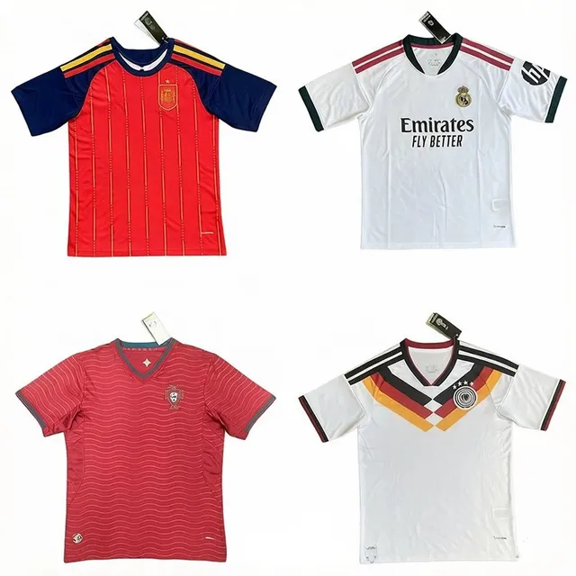 Adidas × Spain National Team × Real Madrid National Team & Club Jersey Home/Away Kits
