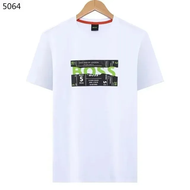 Hugo Boss Graphic T-Shirt East End of London Ticket Print