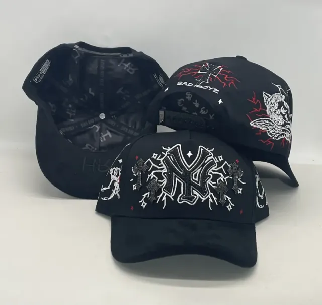 Sad Boyz Snapback Cap NY Logo Embroidery
