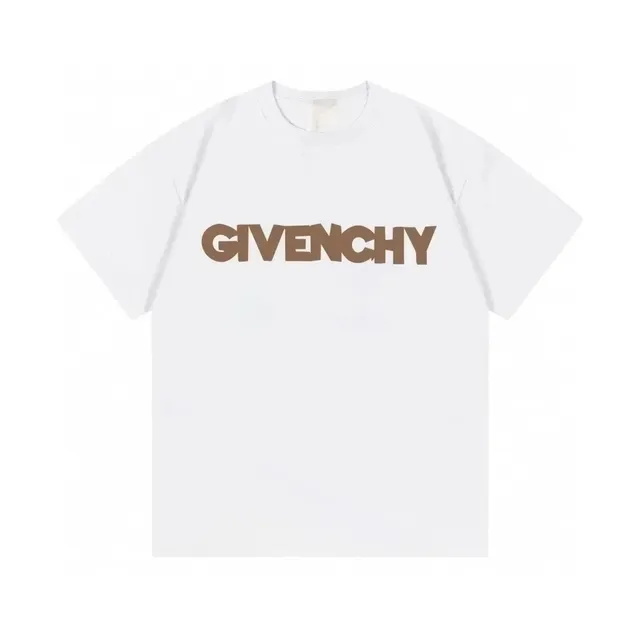 Givenchy Logo T-Shirt Brown Logo