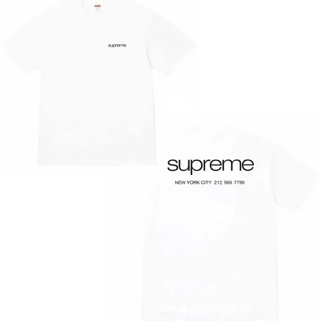 Supreme Box Logo Tee White