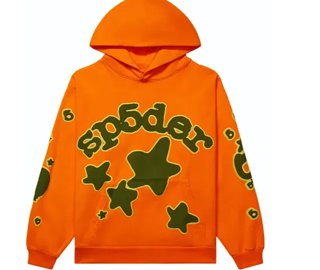 Sp5der Hoodie Spider Logo Print