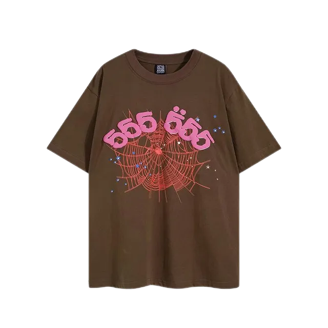 Sp5der Graphic Tee Spiderweb 666 Print