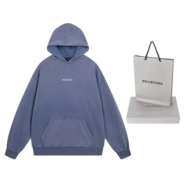 Balenciaga Logo Hoodie Small Logo