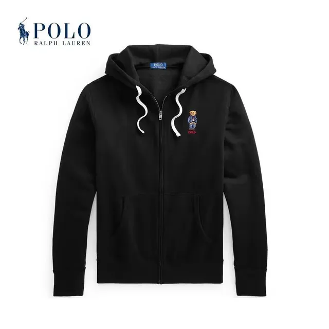 Polo Ralph Lauren Zip-Up Hoodie Polo Bear Embroidery