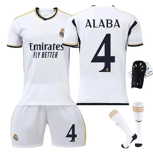 Real Madrid Home Kit Alaba #4