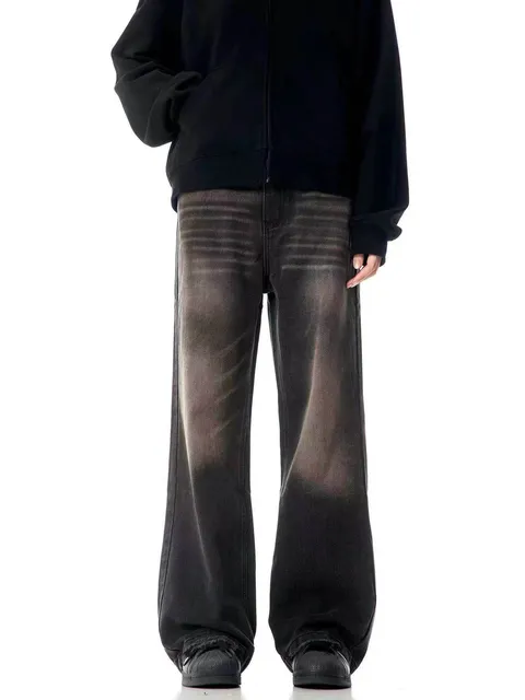 Levi's Wide-Leg Jeans Acid Wash Gradient