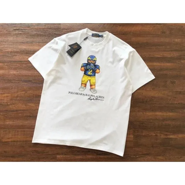Polo Ralph Lauren Polo Bear Tee Football Bear Graphic