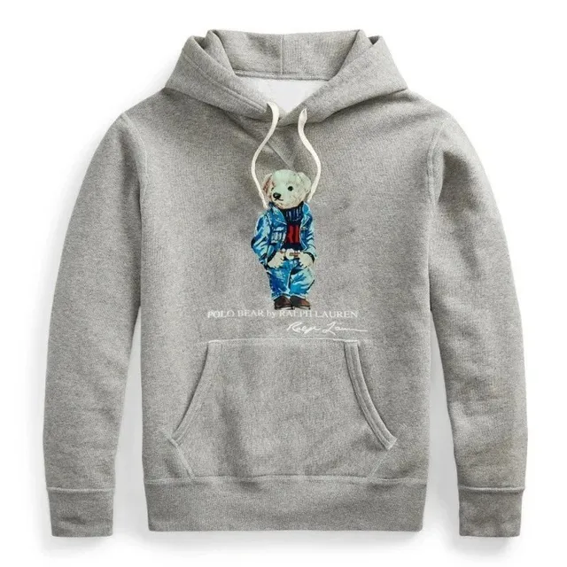 Polo Ralph Lauren Polo Bear Hoodie Heather Grey