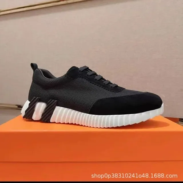 Hermès Oran Sneaker Black and White