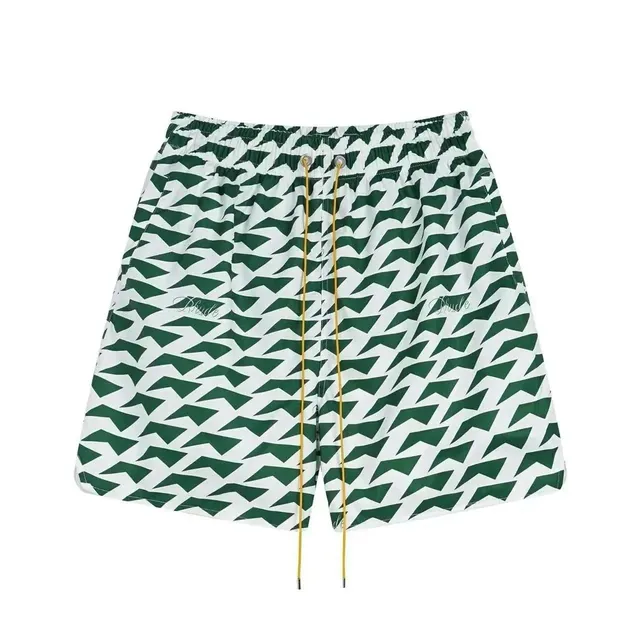 Rhude Printed Shorts Geometric Pattern