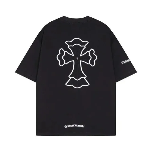 Chrome Hearts Cross Tee White Outline Cross