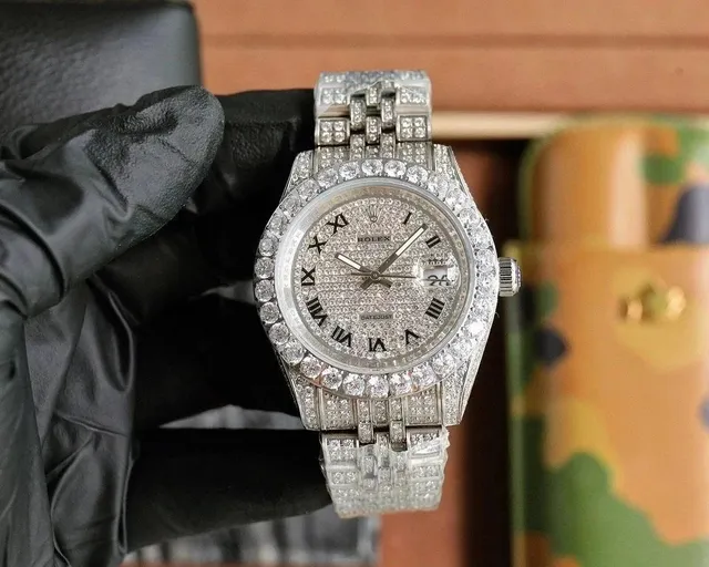 Rolex Datejust Fully Paved Diamond