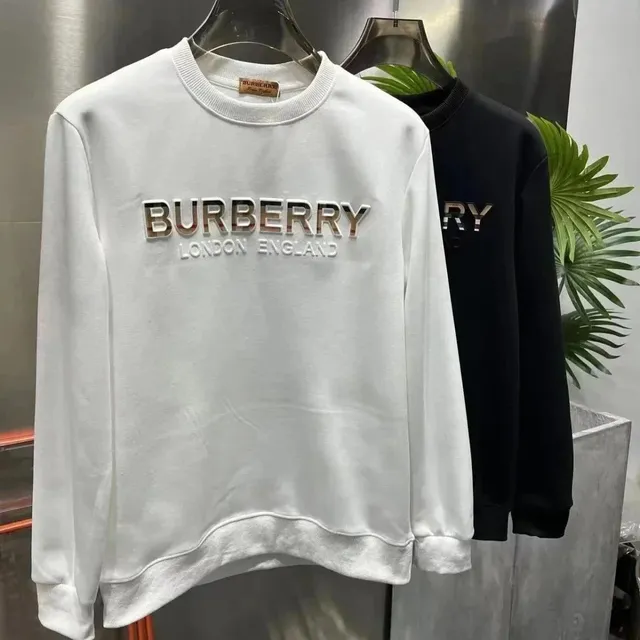 Burberry Logo Sweatshirt Metallic Logo