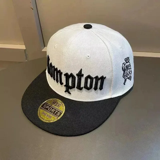 Snapback Cap Compton Script