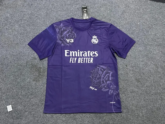 Adidas × Y-3 Real Madrid Training Jersey Rose Print