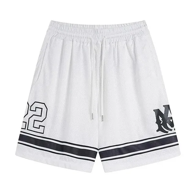 Mesh Basketball Shorts Number 22 Logo