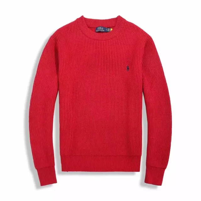 Polo Ralph Lauren Ribbed Crewneck Sweater Classic Fit