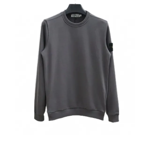 Stone Island Crewneck Sweatshirt Classic Logo Patch