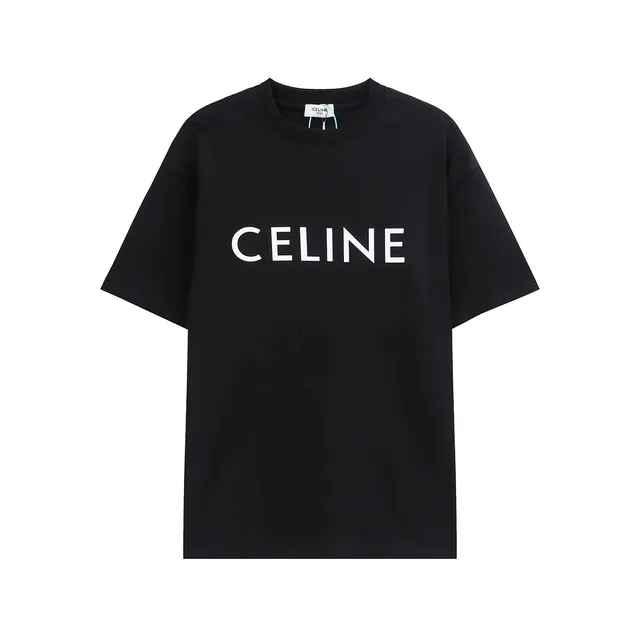 Celine Logo T-Shirt Bold Logo