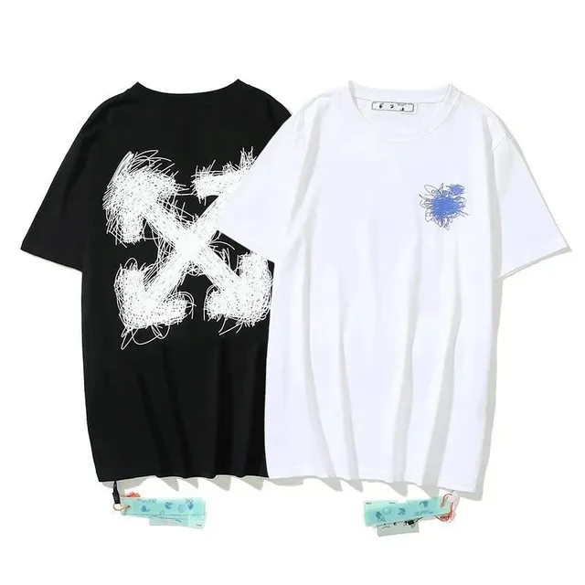 Off-White T-Shirt Diagonal Arrow Print