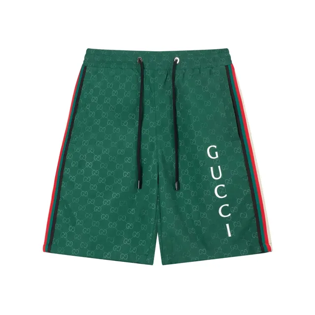 Gucci GG Logo Shorts Web Stripe Side