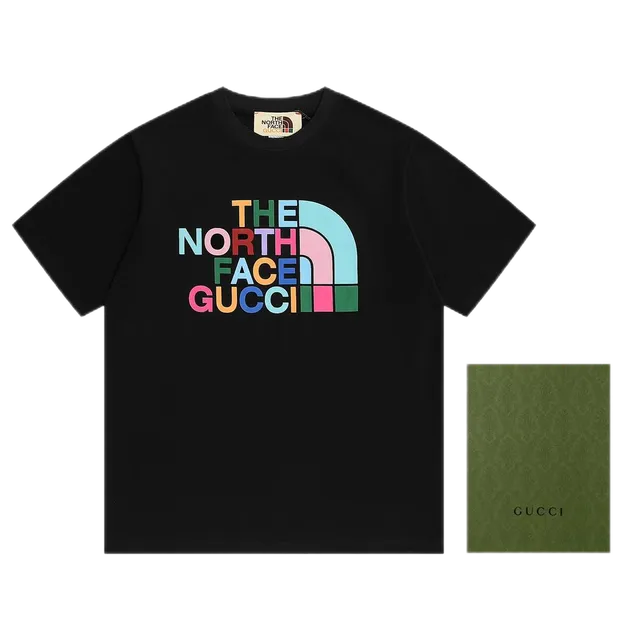 Gucci × The North Face Collaboration T-Shirt Multicolor Logo
