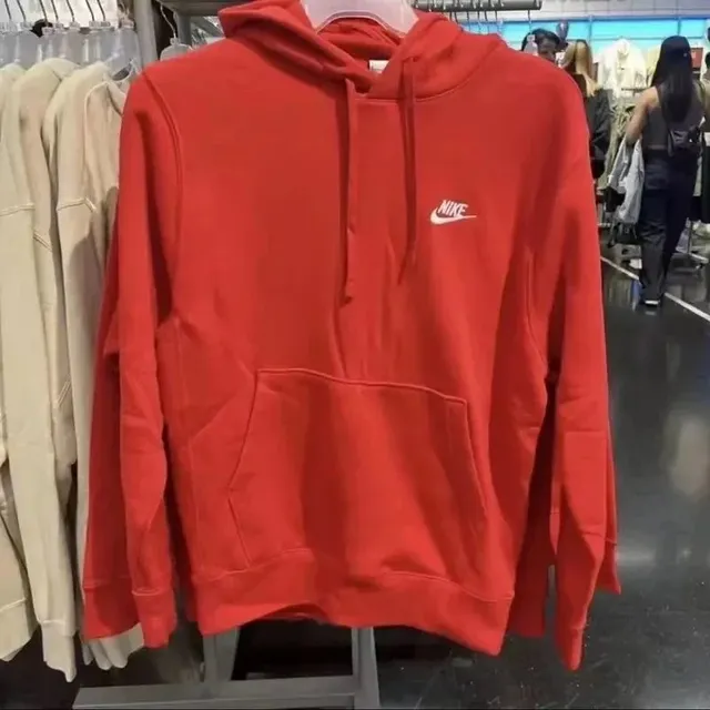 Nike Club Hoodie Solid Red