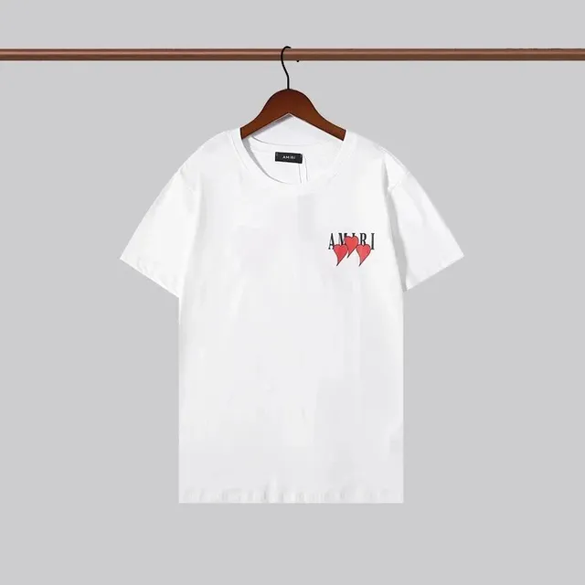 Amiri Graphic Tee Heart Logo